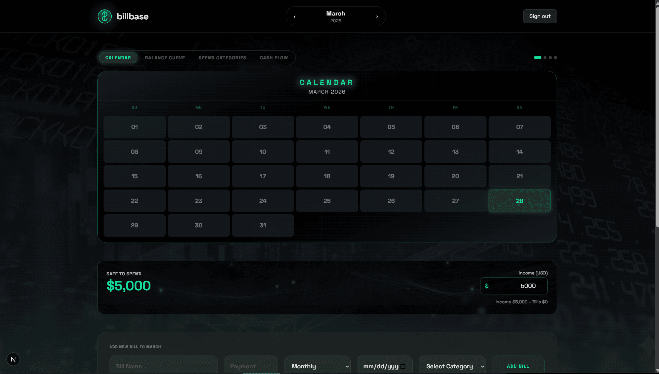 Billbase