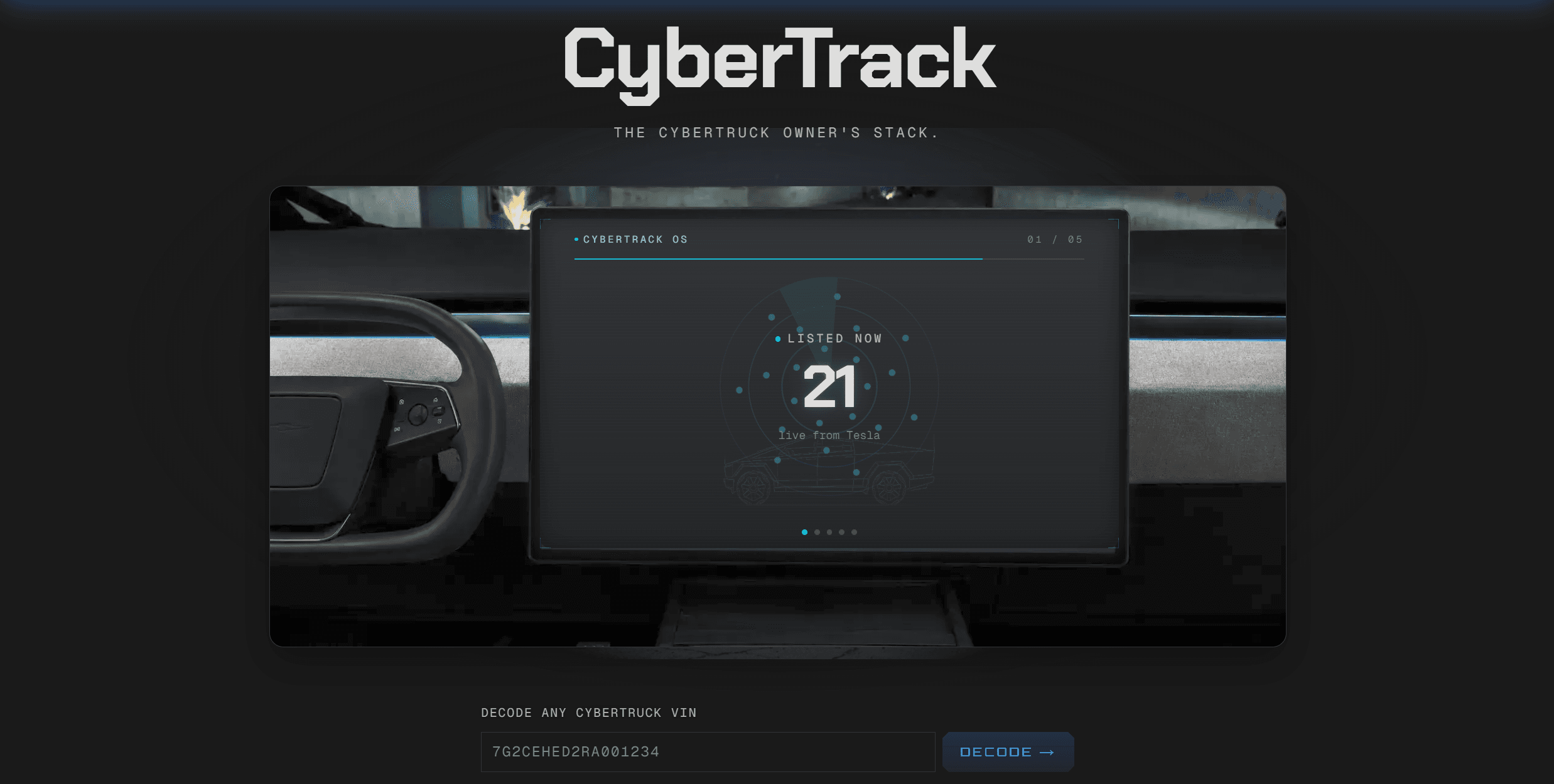 CyberTrack HQ — web development project by CIMLAS Bespoke Solutions